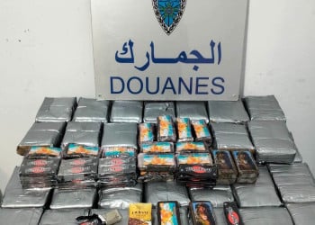 معبر باب سبتة.. إحباط محاولة لتهريب 32.4 كيلوغراما من الشيرا