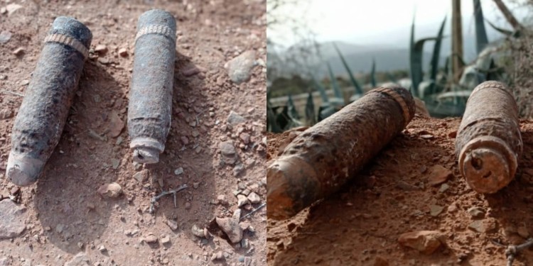العثور على قذيفتين حربيتين قديمتين نواحي الحسيمة
