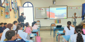 الحسيمة.. الأمن الجهوي يطلق حملة تحسيسية للسلامة الطرقية بالوسط المدرسي