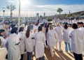 طلبة وممرضو المعاهد التمريضية بالحسيمة يصعّدون احتجاجاتهم رفضا للإقصاء المهني