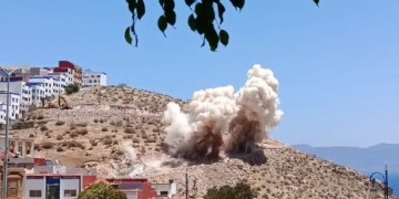 تفجير بالديناميت يربك سكان الحسيمة… والأشغال تتقدم على حساب الطمأنينة