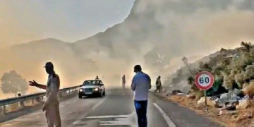 شفشاون: اندلاع حريق بمطرح النفايات بجماعة باب برد