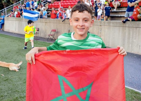 من الريف إلى أمريكا.. جايلم بنعيسى طفل مغربي يلاحق نجمه في الملاعب