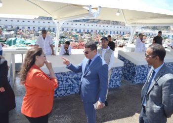 افتتاح فضاء بيع السمك بميناء الحسيمة