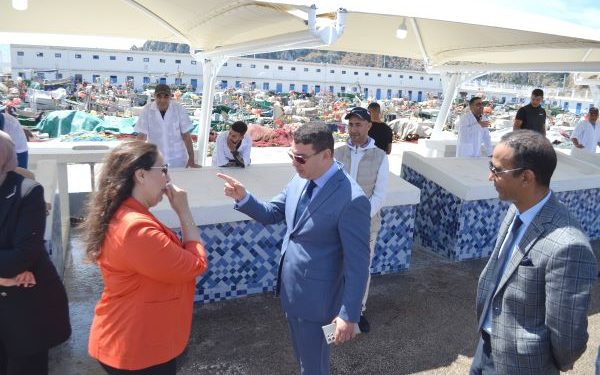 افتتاح فضاء بيع السمك بميناء الحسيمة