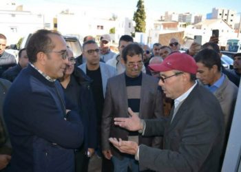 عامل إقليم الحسيمة في زيارة تفقدية لجماعة بني حذيفة