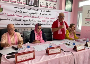 كوثر الأحمدي كاتبة لمنظمة المرأة الاستقلالية بالحسيمة