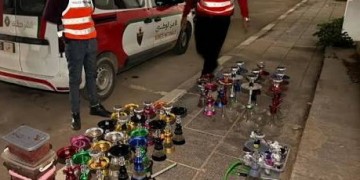 حملة أمنية تستهدف مقاهي الشيشة بالحسيمة وبني بوعياش