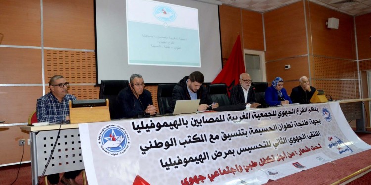 الحسيمة تحتضن الملتقى الجهوي الثاني للتحسيس بمرض الهيموفيليا