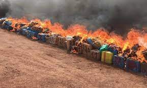 إتلاف مخدرات بقيمة 14 مليار بالناظور