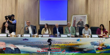 أمسية شعرية مع محمد بنيس تجمع الطلبة والباحثين في بني ملال